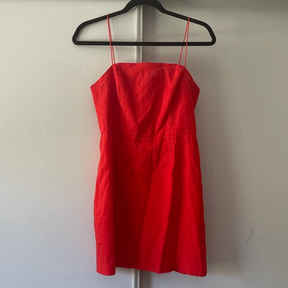 Linen Mini Dress - Picture 2 of 4